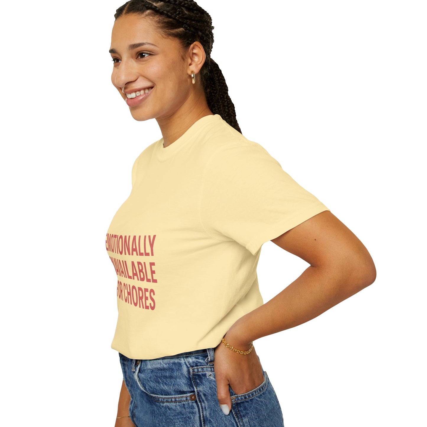 Unavailable for Chores Tee
