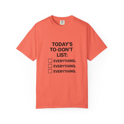Today’s To-Don't List: Everything