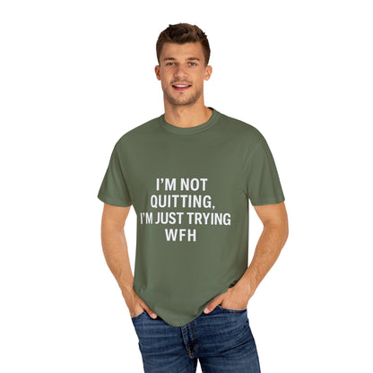 I’m Not Quitting, I’m Just Trying WFH
