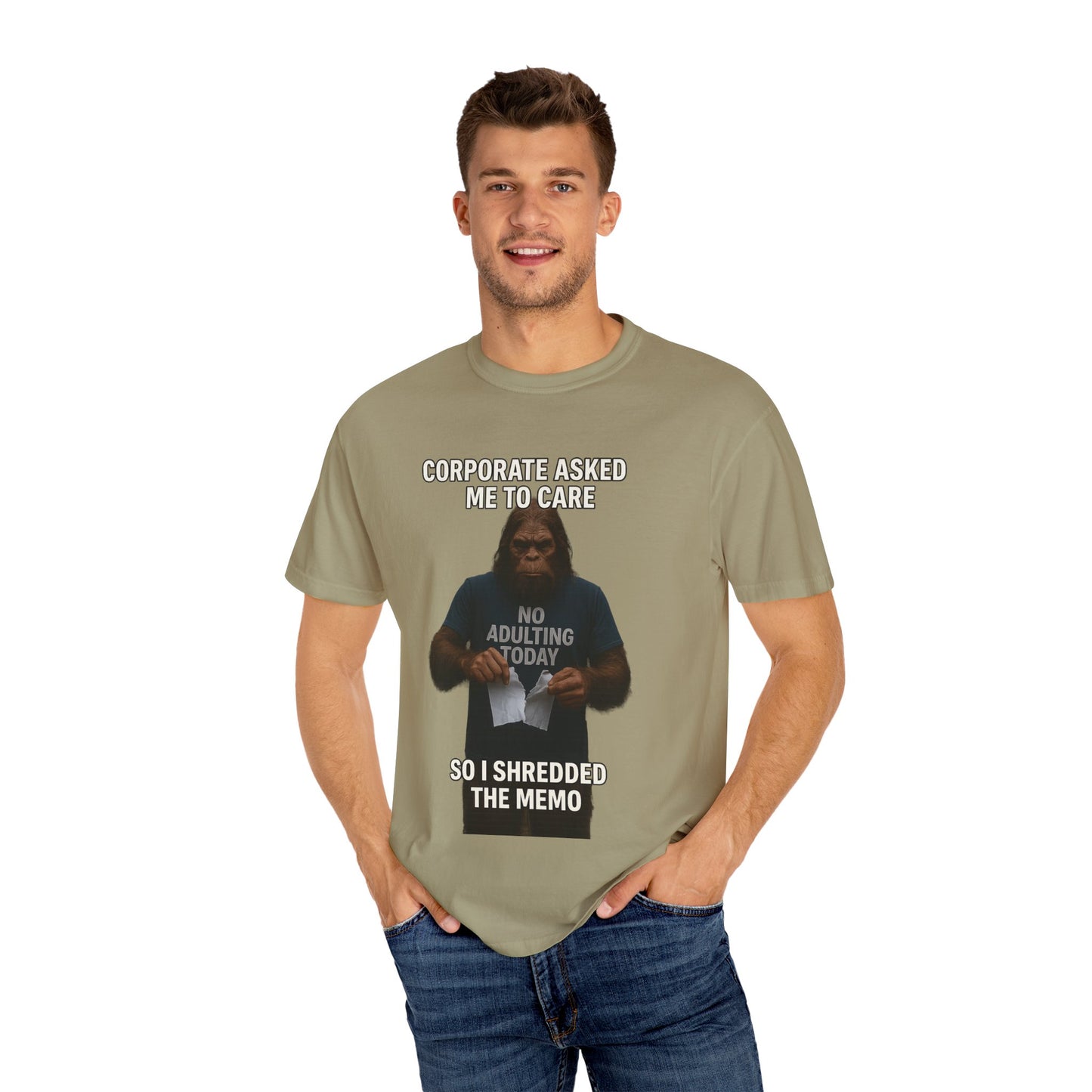 Corporate asked Bigfoot to care.