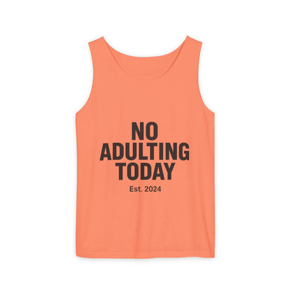 No Adulting Today – Classic Tank (OG Drop)