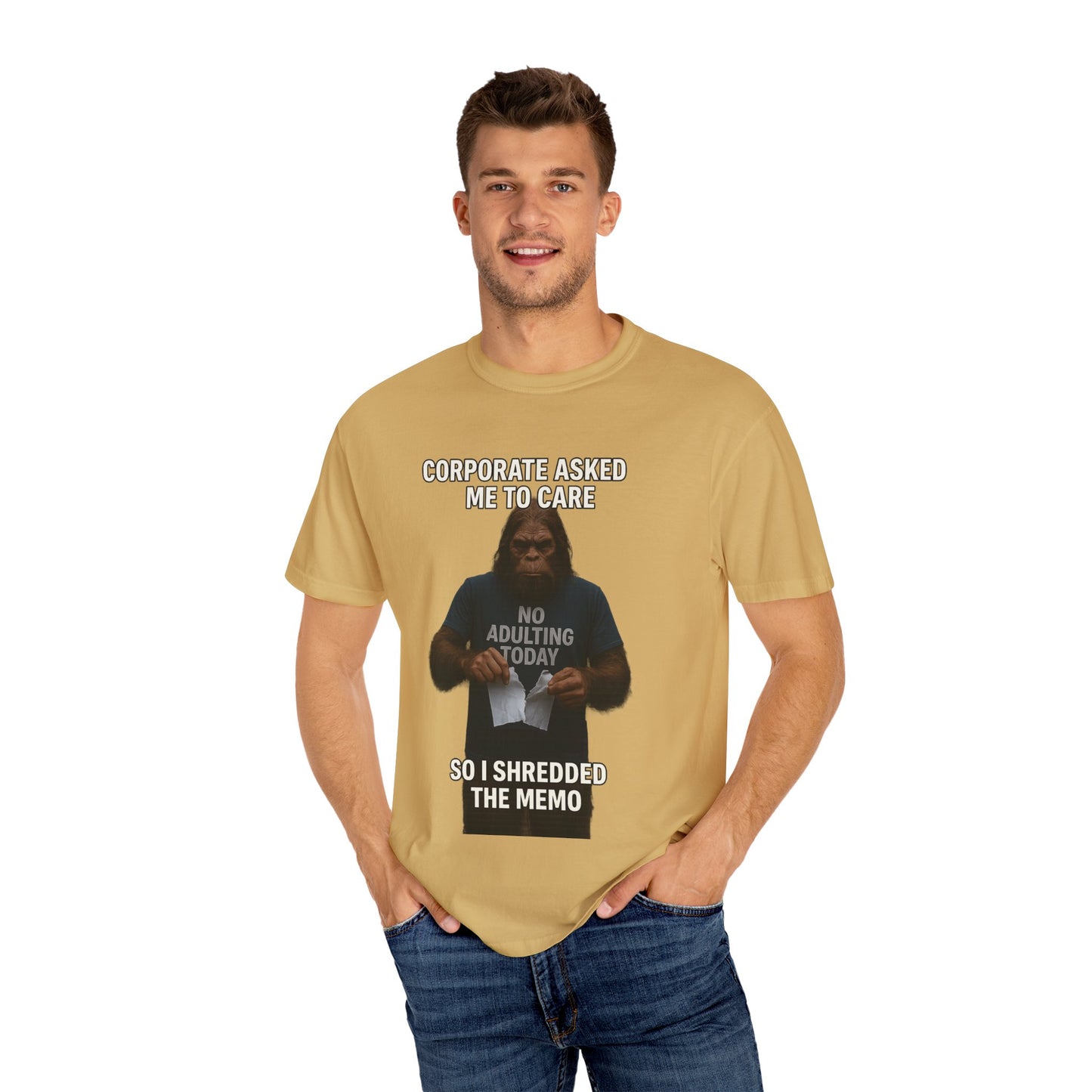 Corporate asked Bigfoot to care.