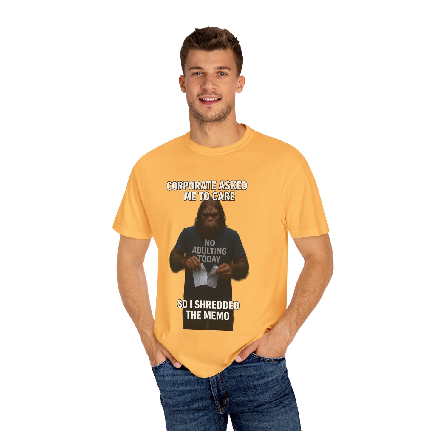 Corporate asked Bigfoot to care.