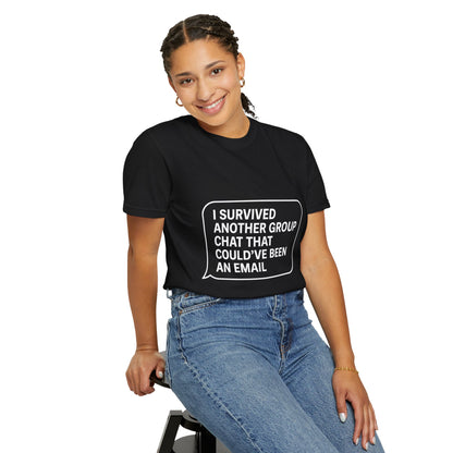 Group Chat Survivor Tee